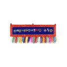 Wandbehang Mantra Tashi Tagey 90x23 blau quer