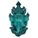 Ganesha Maske türkis 30 cm