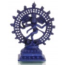 Nataraja Statue blau 22 cm
