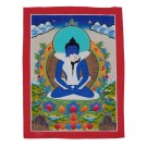 Thangka - Samantabhadra and Samantabhadri 23 x 34 cm