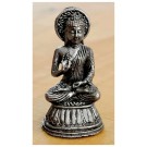 Buddha mini Amoghasiddhi metalic gesegnet