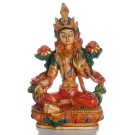 Grüne Tara 20 cm Statue bemalt