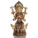 Maitreya teilfeuervergoldet 24 cm SALE