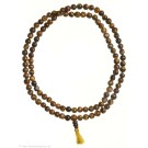 Mala Tigerauge 7 mm gelbe Tassel