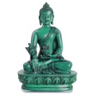 Medizinbuddha 13,5 cm Buddha Statue türkis