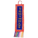 Wandbehang -  Medizinbuddha  Mantra 51 cm