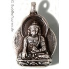Silberschmuckanhänger Buddha Shakyamuni 25 mm