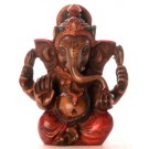 Ganesh Statue 8 cm Resin bemalt