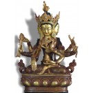 Vijaya / Unshinisvijaya / Namgyelma 24 cm teilfeuervergoldet