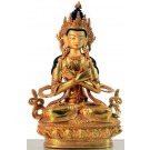 Vajradhara 22 cm vollfeuervergoldet Buddha Statue