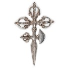 Pa-Phurpa silbern 16 cm 