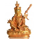 Guru Rinpoche - Padmasambhava 12 cm vollfeuervergoldet Buddha Statue