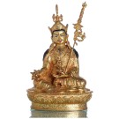 Padmasambhava - Guru Rinpoche 22,5 cm vollfeuervergoldet 3
