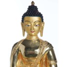 Akshobhya - Shakyamuni  Buddha 33,5 cm vollfeuervergoldet