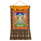 Thangka - Vajrasattva - Dorje Sempa 72 x 112 cm