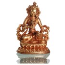 Vajrasattva 6 cm Buddha Statue vollvergoldet