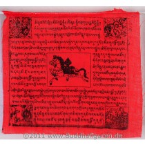 5er Set Länge 160 cm Tibetische Gebetsfahnen aus Baumwolle 10 Blatt 