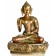 Amoghasiddhi Statue sitzende Position in der Vorderansicht