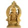 Ganesha Statue sitzend mit Aureole Rückansicht