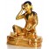 KagyÃ¼ Lehrermeister Milarepa Statue sitzende Position in der rechten Seitenansicht