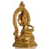 Lakshmi Statue sitzende Position in der rechten Seitenansicht