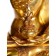 Medizinbuddha Statue Detailansicht der linken Hand mit Schale gefÃ¼llt mit Heilplanze