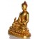 Medizinbuddha Statue sitzende Position in der linken Seitenansicht