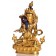 Vajrasattva Dorje Sempa in Vereinigung mit Vajragarvi Statue sitzende Position in der Vorderansicht