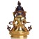 Vajrasattva Dorje Sempa in Vereinigung mit Vajragarvi Statue sitzende Position in der RÃ¼ckansicht