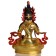 Vajrasattva Dorje Sempa Statue sitzende Position in der RÃ¼ckansicht