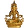 Vajrasattva Dorje Sempa Statue sitzende Position in der Vorderansicht