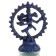 Nataraja Statue blau 11,5 cm vorne