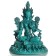 Grüne Tara Statue 24 cm Resin türkis