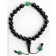 armband hand mala schwarzer onyx jade