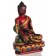 Medizinbuddha Statue sitzende Position in der rechten Seitenansicht