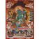 Thangka Grüne Tara gehobene Qualität